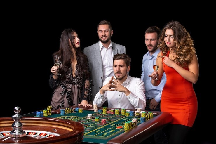 Tampilan meja Texas Poker di aplikasi cgk303 untuk perangkat Android